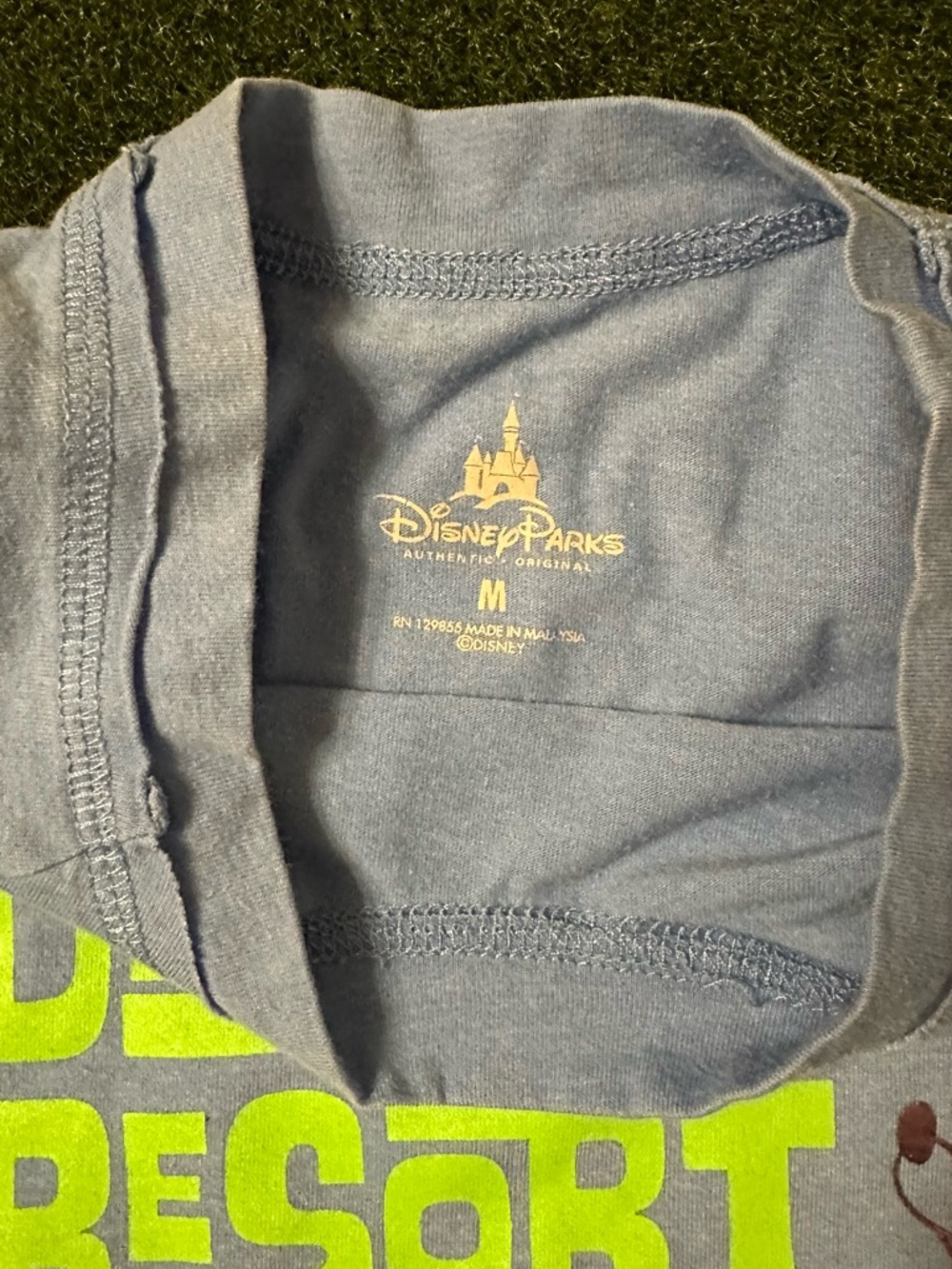 Disney Light Blue Long Sleeve Disneyland Resort Tee - Picture 5 of 7